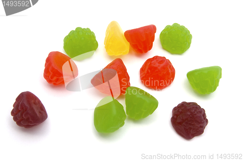 Image of Colorful fruits candy