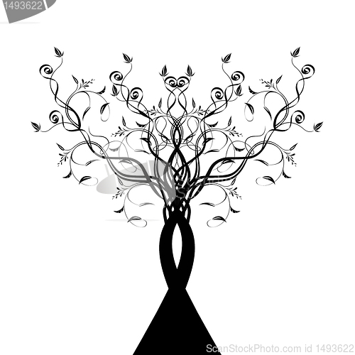 Image of  Art Tree Silhouette 