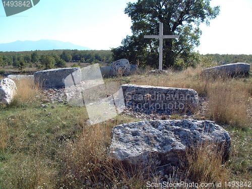 Image of Mediaeval tombstones