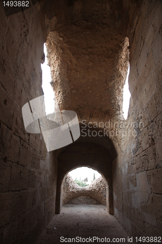 Image of The amphitheater in El-Jem, Tunisia