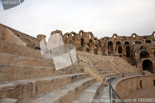 Image of The amphitheater in El-Jem, Tunisia