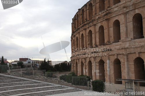 Image of The amphitheater in El-Jem, Tunisia