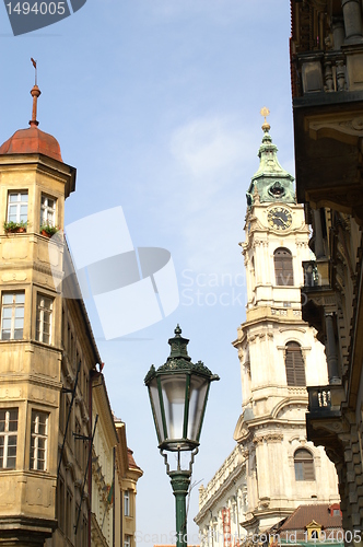 Image of Prague street lamps