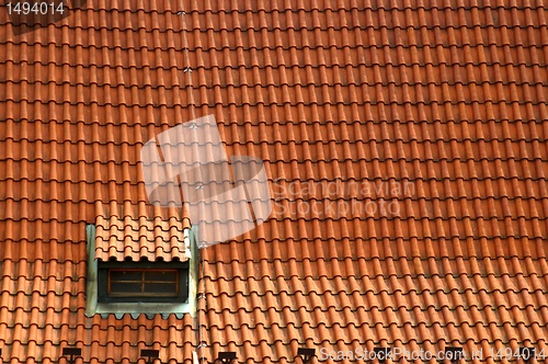 Image of Prague tile roofs
