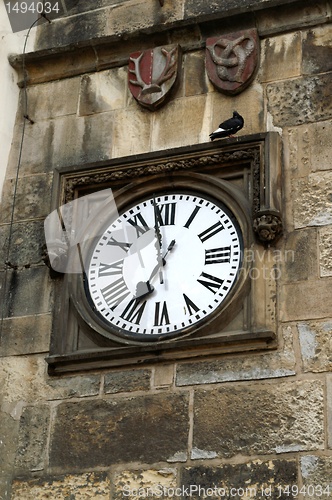 Image of Old clock on prague