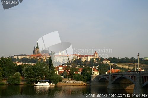 Image of A view to prague castle