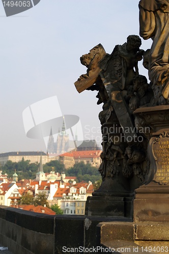 Image of Charles bridge and churches