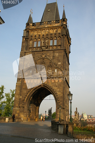 Image of Prague towers and churches