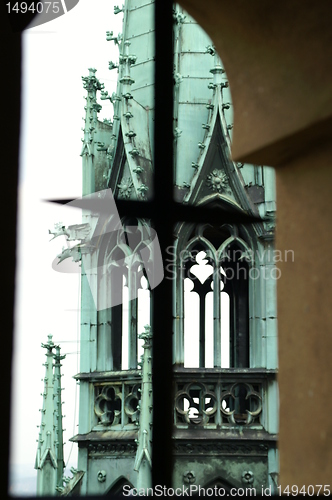 Image of prague church window