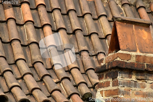 Image of Prague tile roofs