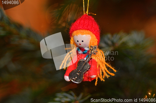 Image of Christmas tree decoration