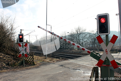 Image of railway signals