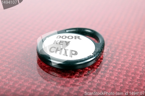 Image of door key chip