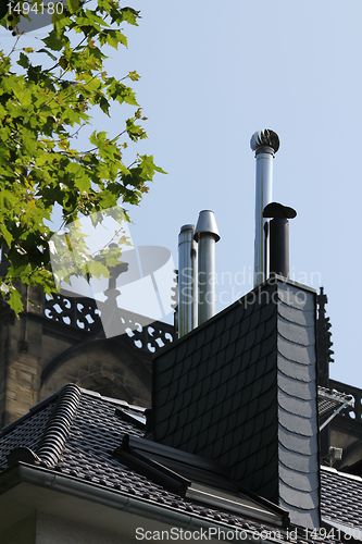 Image of modern chimney