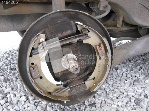 Image of car brake 