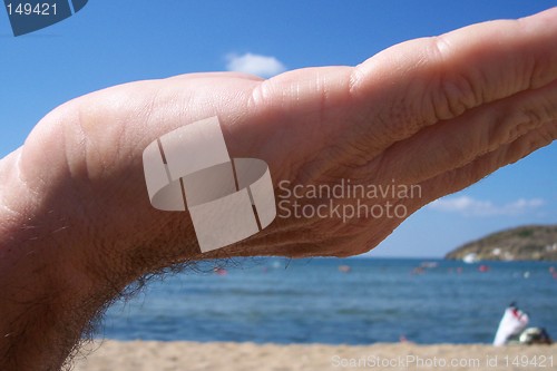 Image of holding a tiny cloud