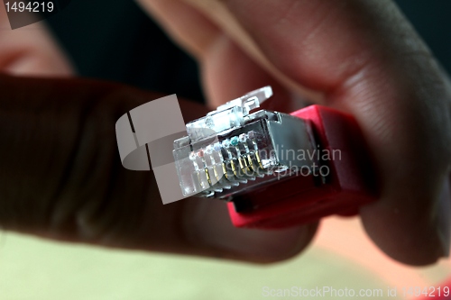 Image of internet cable