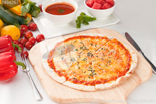 Image of Italian original thin crust pizza