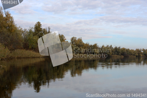 Image of riverside of Dnieper 