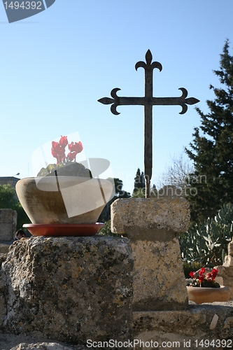Image of Cross, Basilica of the Transfiguration, Mount Tabor