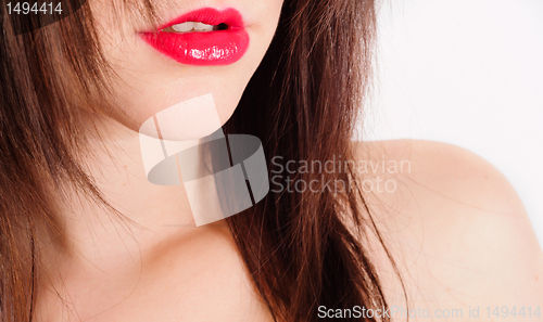 Image of Closeup photo of a beautiful girl