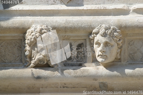 Image of Head, Antique bas-relief