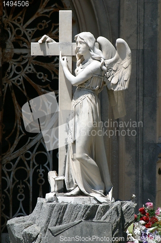 Image of Angel, Old Graveyard in Dubrovnik, Croatia