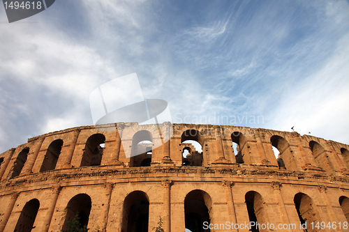 Image of The amphitheater in El-Jem, Tunisia