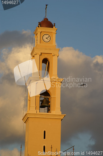 Image of Clock tower in old Jaffa
