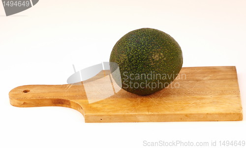 Image of Avocado on a wooden board