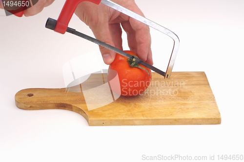 Image of Saw a tomato