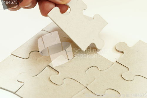 Image of Solving a puzzle