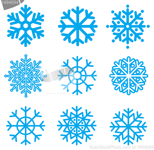 Image of snowflakes