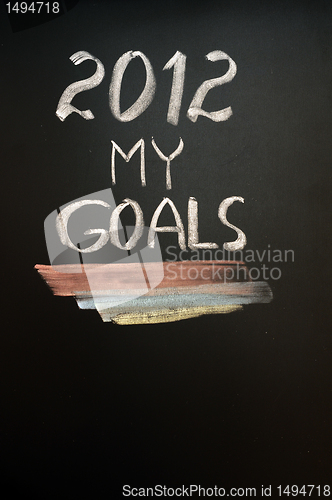 Image of 2012 New year goals