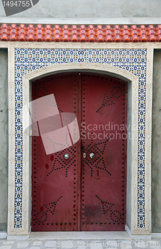 Image of Traditional door from Sousse, Tunisia