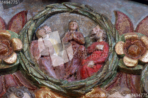 Image of The Descent of the Holy Spirit, Mysteries of the Rosary