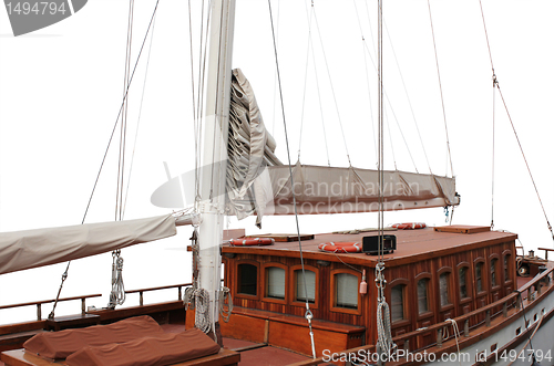 Image of Old Sailboat