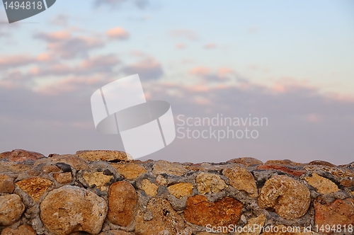 Image of stone fence