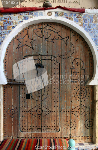 Image of Traditional door from Sousse, Tunis