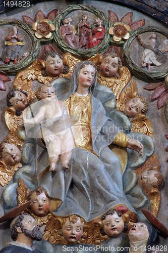 Image of Our Lady of Holy Rosary