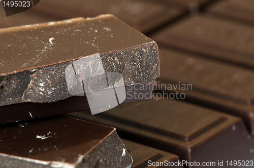Image of Crumbled chocolate bar
