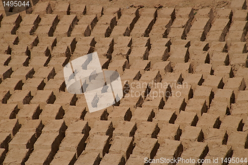 Image of briks abstract pattern