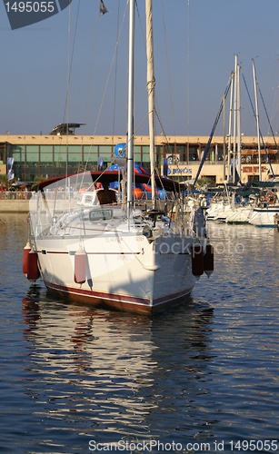 Image of A Yacht in Herzlia marina