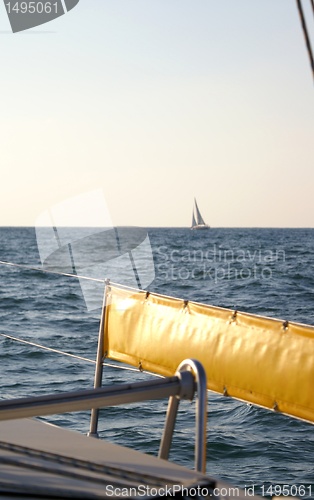 Image of Travel on a yacht