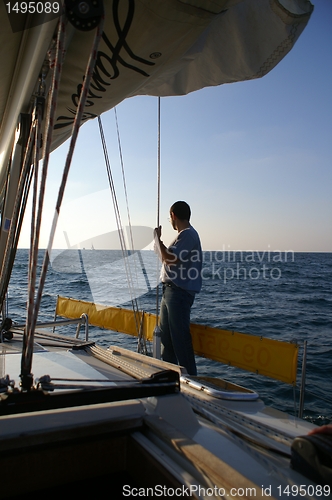 Image of Travel on a yacht