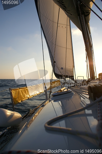 Image of Travel on a yacht