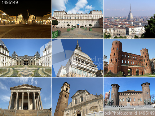 Image of Turin landmarks