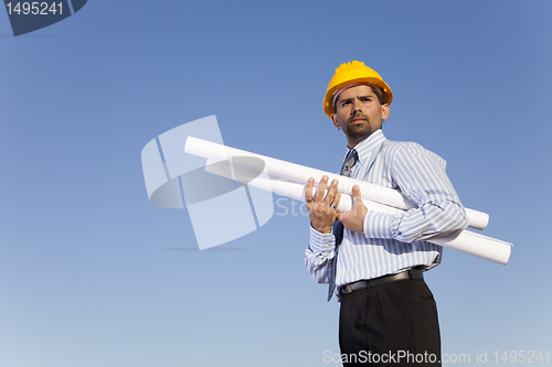 Image of Engineer at the construction site