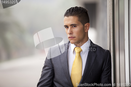 Image of Serious businessman