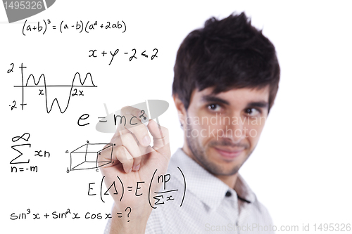 Image of mathematics teacher